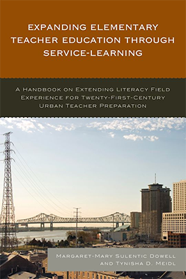 Book cover of Expanding Elementary Teacher Education Through Service-Learning