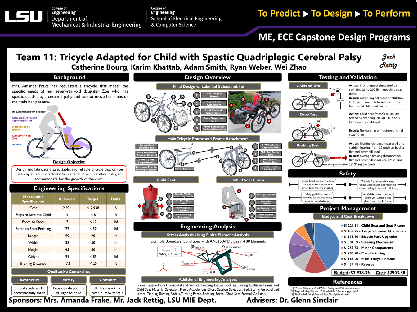Project 11: Adaptive Tricycle (2019)
