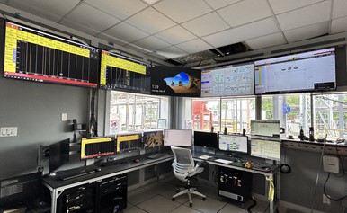 PERTT Lab control room