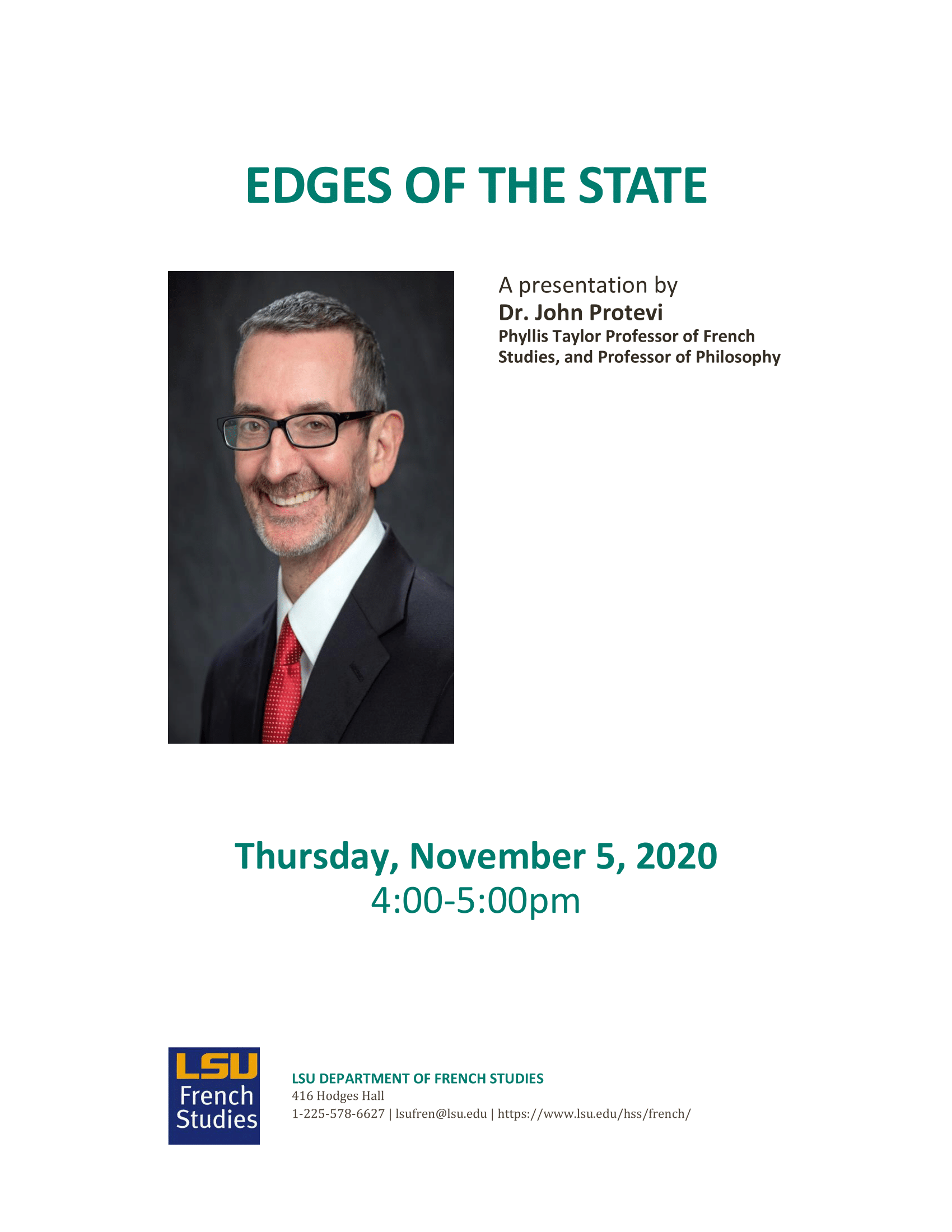 Edges of the state flyer